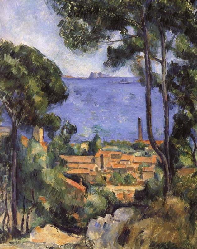 Paul Cezanne seaside scenery China oil painting art